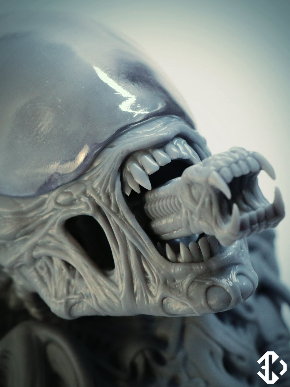 Alien Dog Wall Head