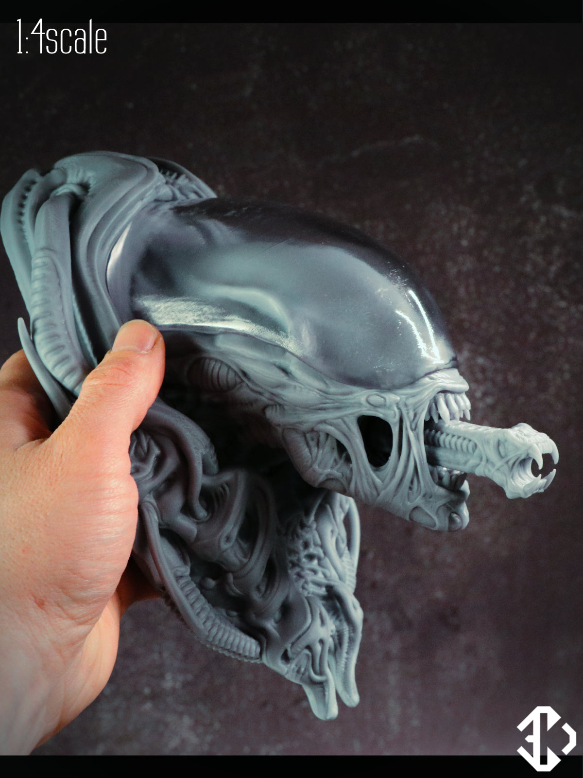 Alien Dog Wall Head