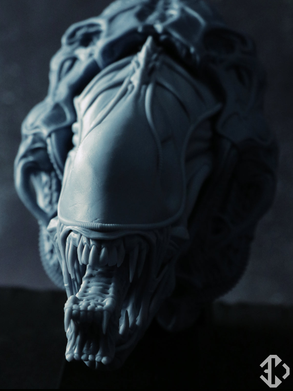 Alien Warrior WallHead