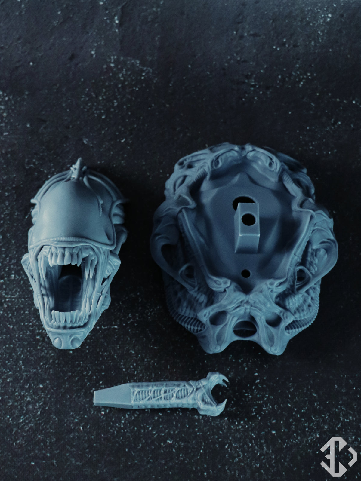 Alien Warrior WallHead