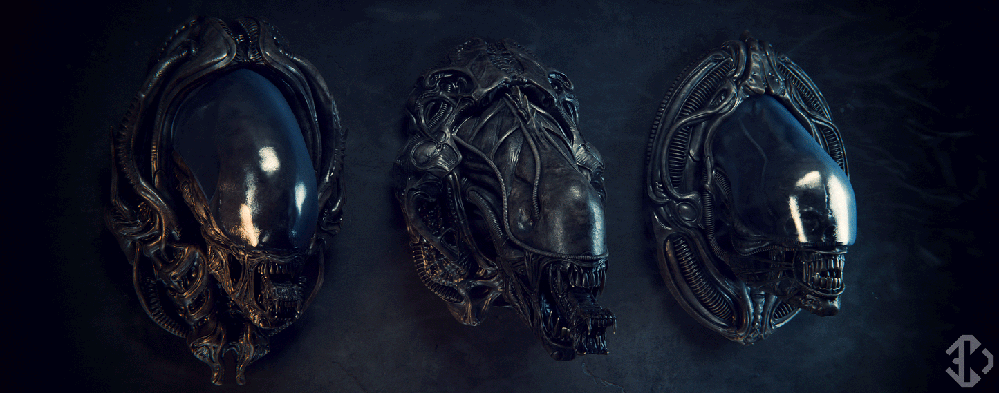 Aliens Head Collection