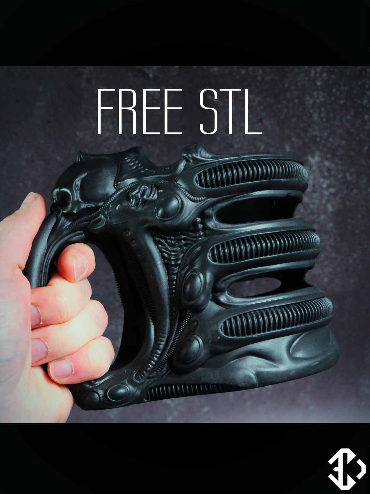 Free STL Biomecha Mug