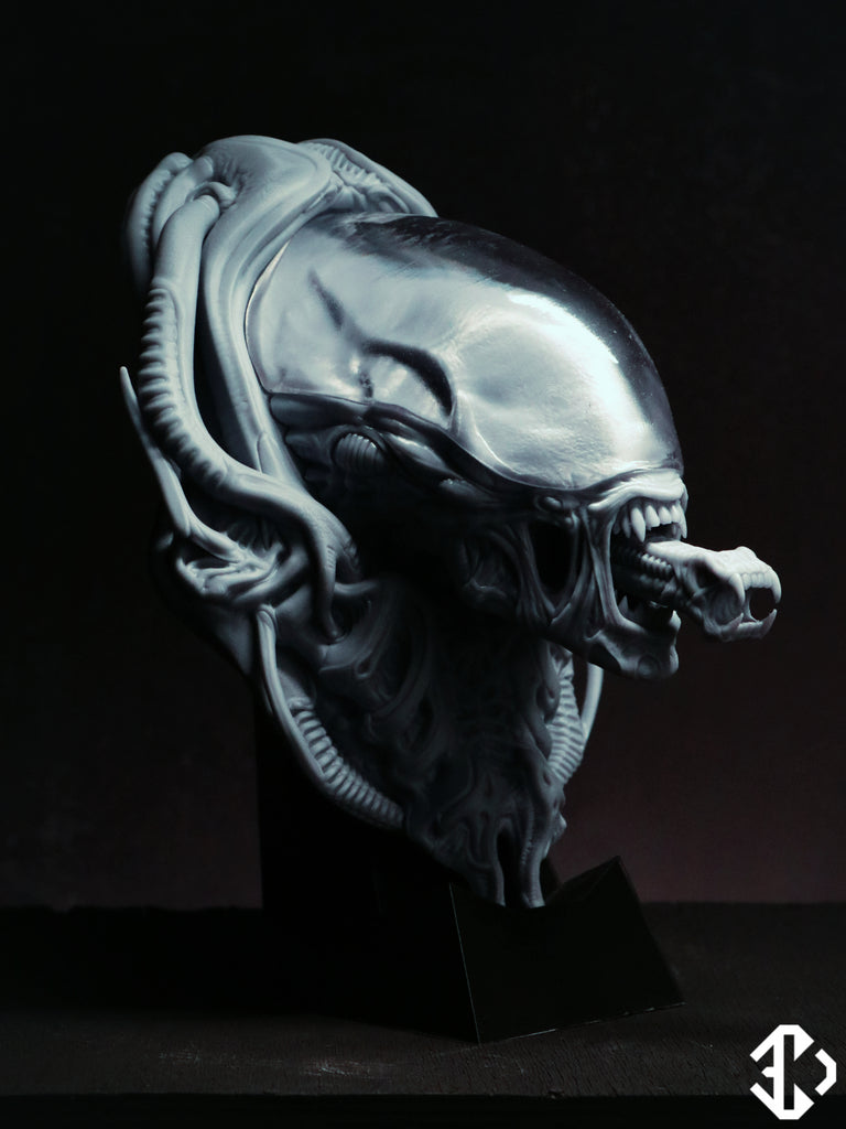 Alien Dog Wall Head