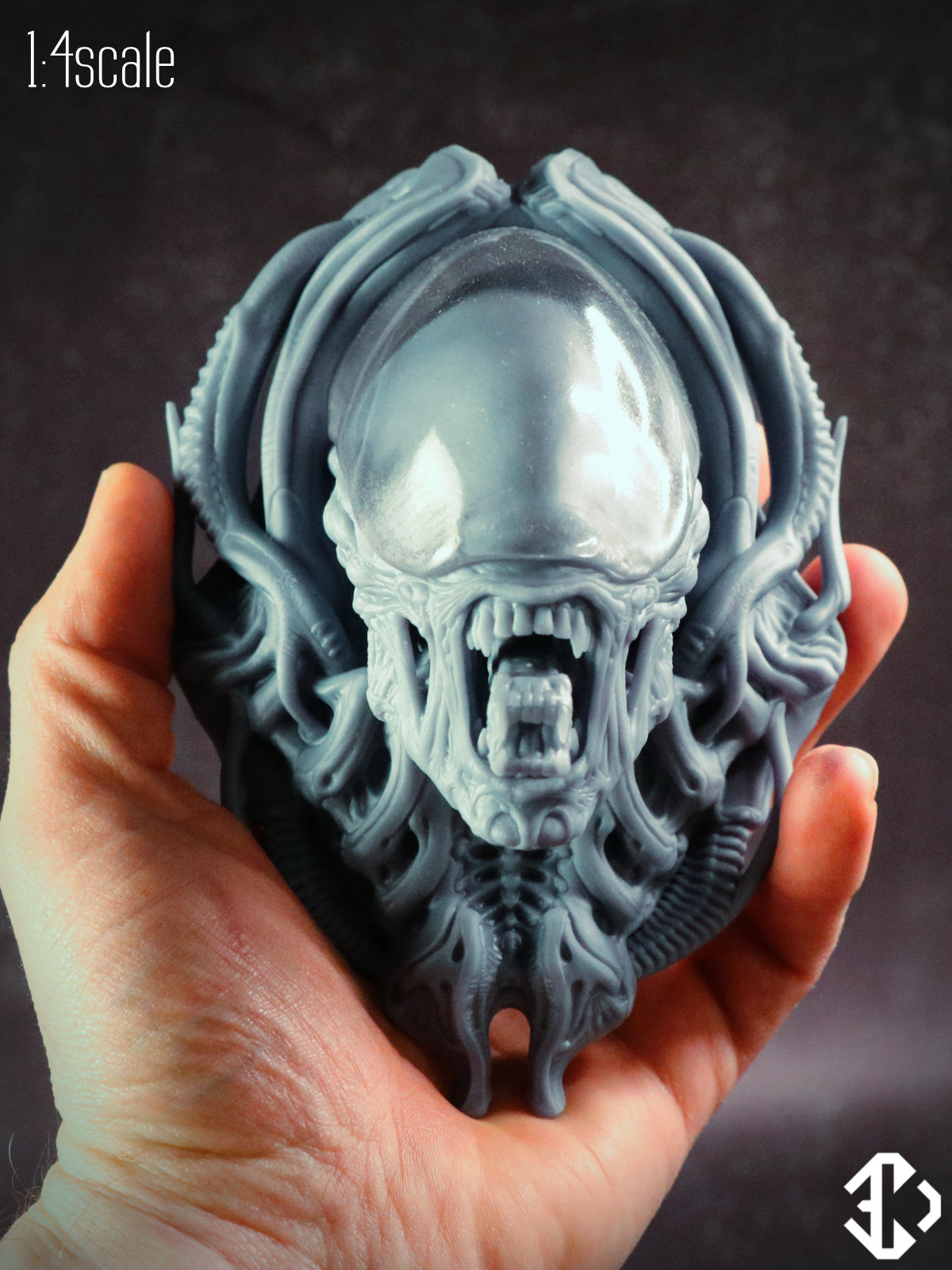 Alien Dog Wall Head