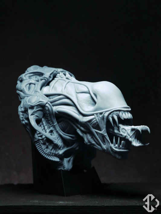 Alien Warrior WallHead