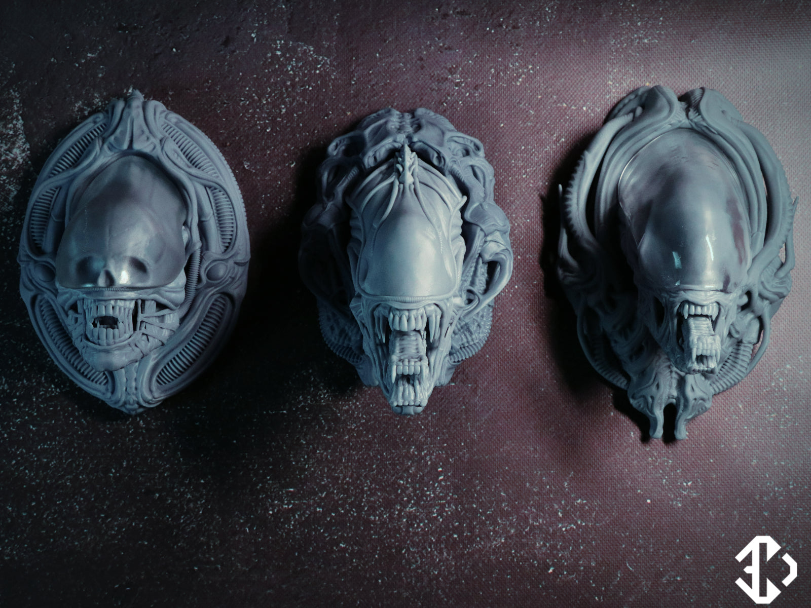 Python Alien Heads Aliens Head Collection – 3Dklos shop