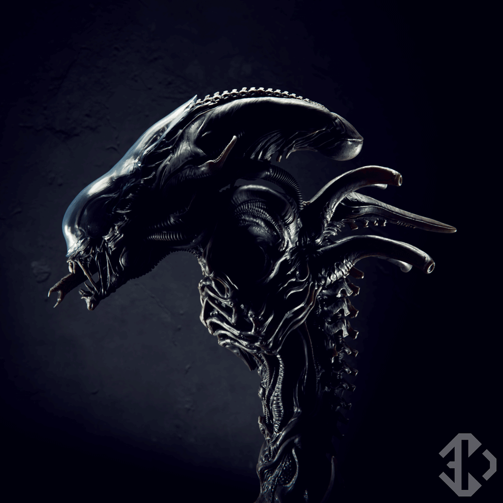 Xenom X Bust - resin model